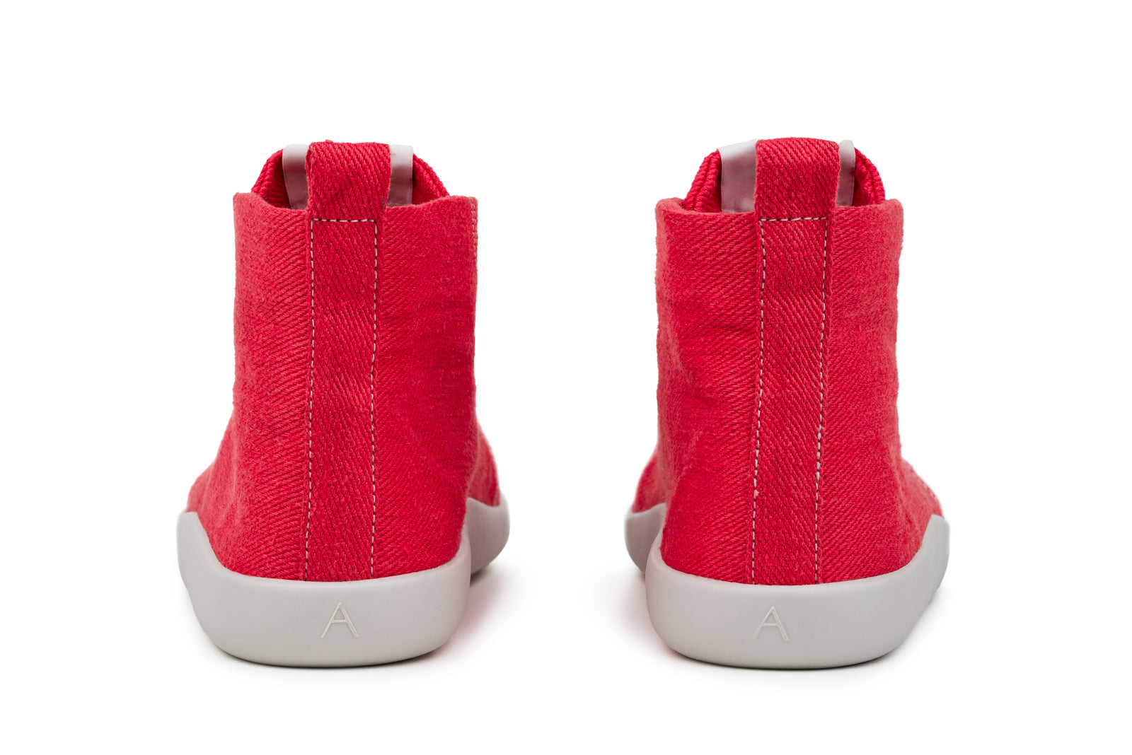 Comfort sneakers Street high-top – Red Hemp