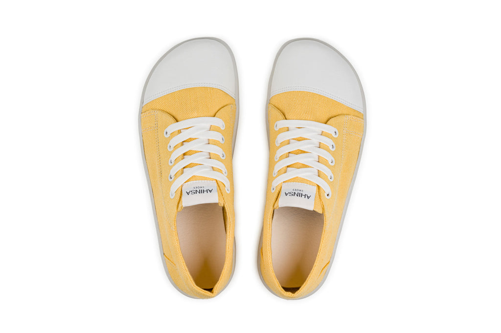 barefoot sneakers Street – Mustard Hemp