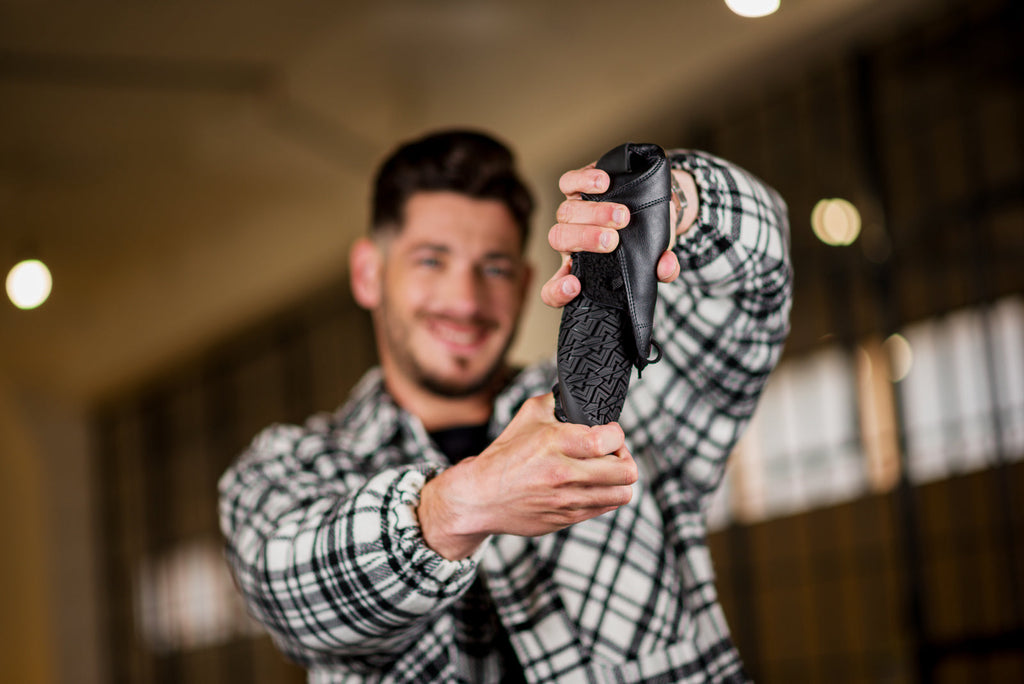 winter barefoot sneakers Tara Winter 2.0 black
