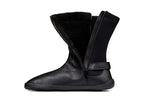 Winter Barefoot Mid-Calf Boots - Black