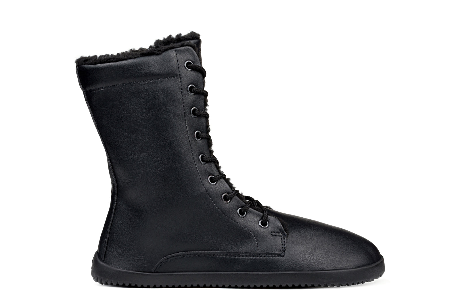 Barefoot Jaya Winter Zip-up Boots – All Black