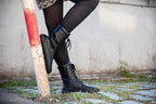 Jaya Barefoot Zip-up Boots – Black