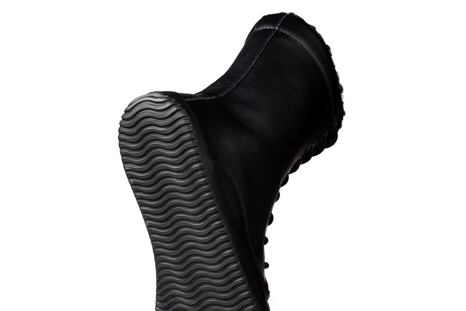 Barefoot Jaya Winter Zip-up Boots – All Black
