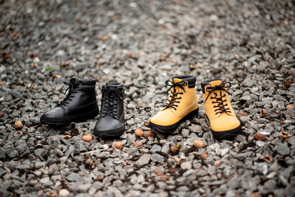 barefoot shoes Shuma Nature mustard nubuck