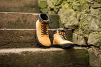 barefoot shoes Shuma Nature mustard nubuck