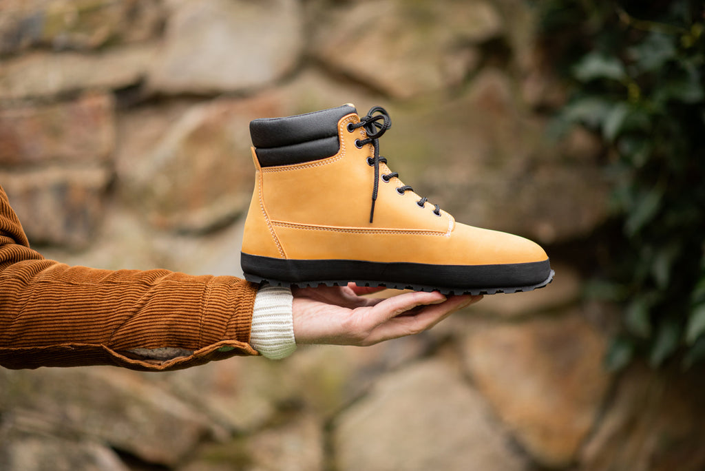 Comfort shoes Shuma Nature mustard nubuck