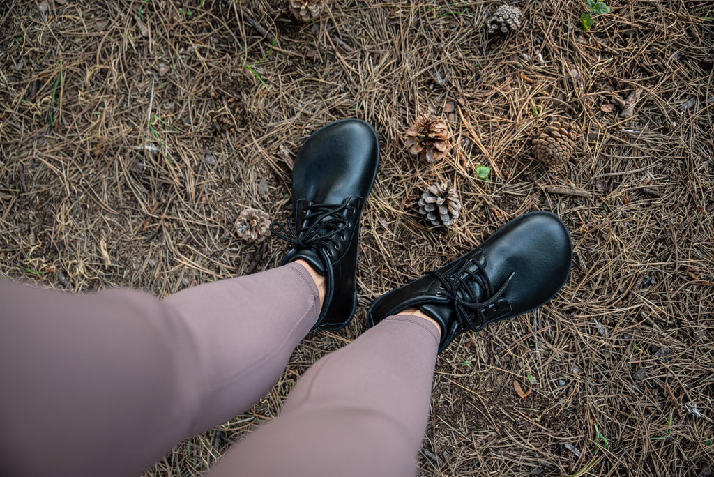 Sundara Ankle Barefoot Ankle Boots - Black