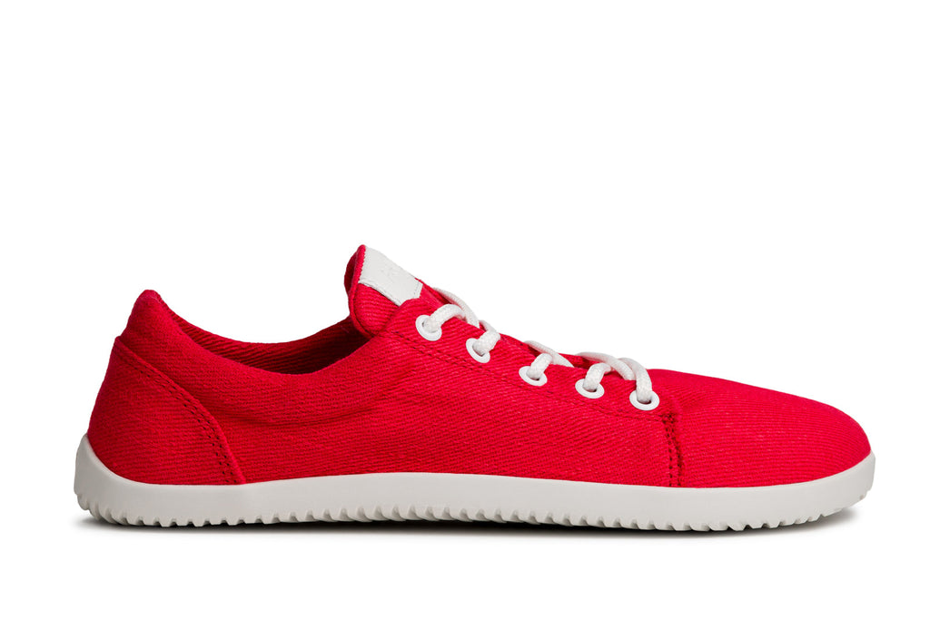 Vida Hemp Comfort red sneakers
