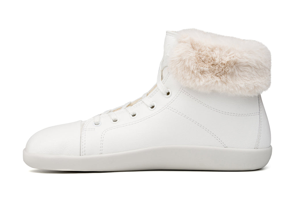Tara Winter Barefoot Sneakers – White