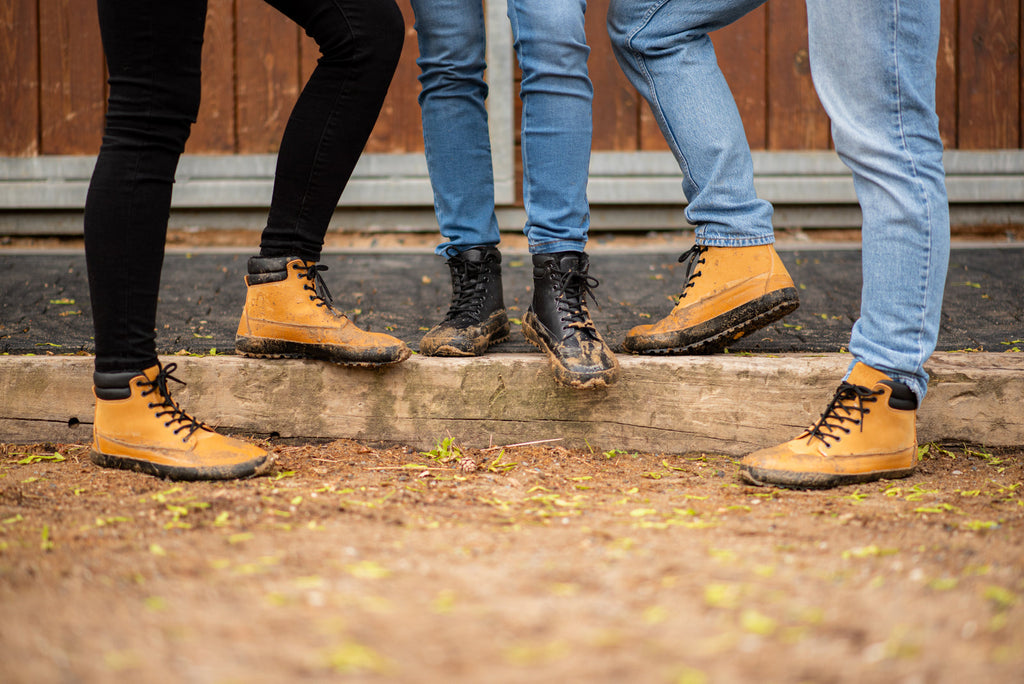 winter barefoot boots Shuma Winter black