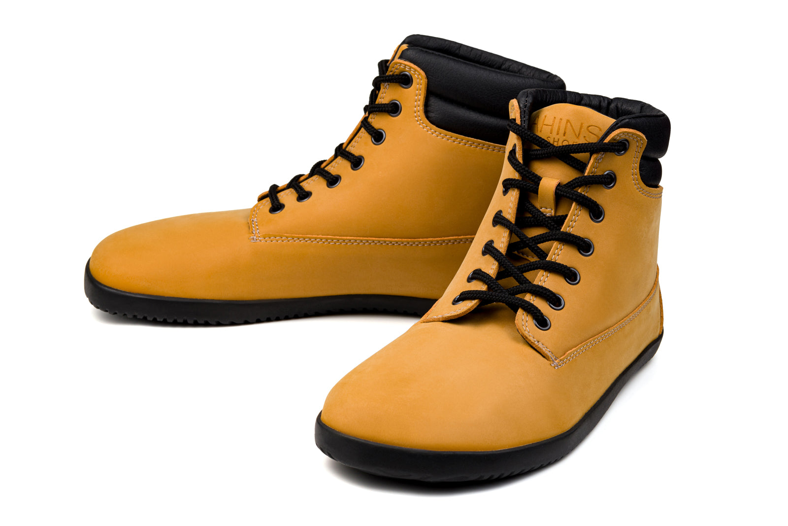 Shuma City Barefoot Boots – Mustard