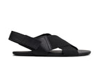 Suna barefoot sandals black