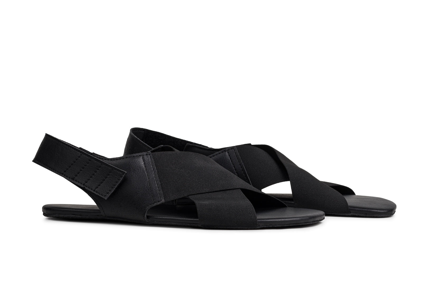 Suna barefoot sandals black