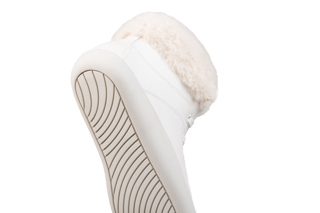 Tara Winter Barefoot Sneakers – White