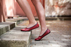 Ananda Narrow Barefoot Dress shoes - Burgundy