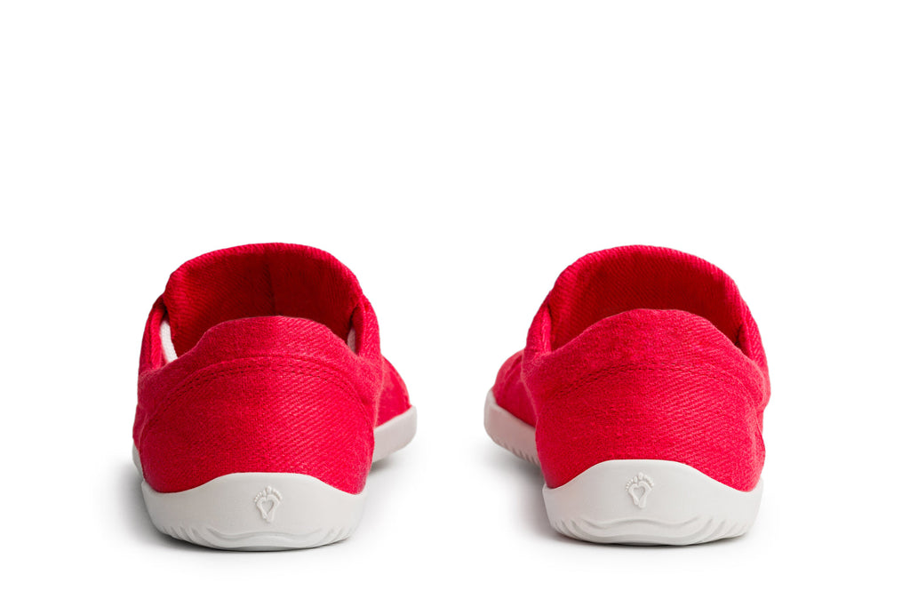 Vida Hemp Comfort red sneakers