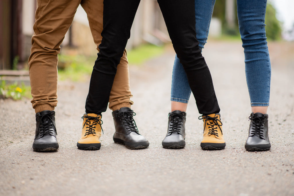 barefoot shoes Shuma Nature mustard nubuck
