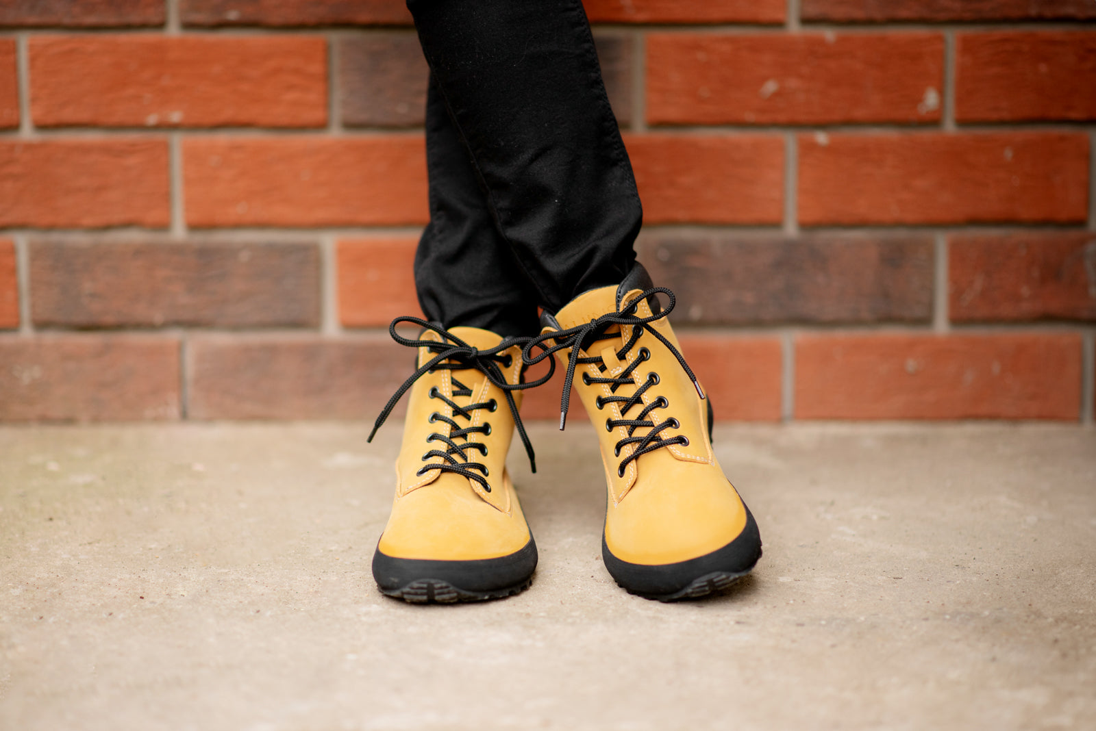 barefoot shoes Shuma Nature mustard nubuck