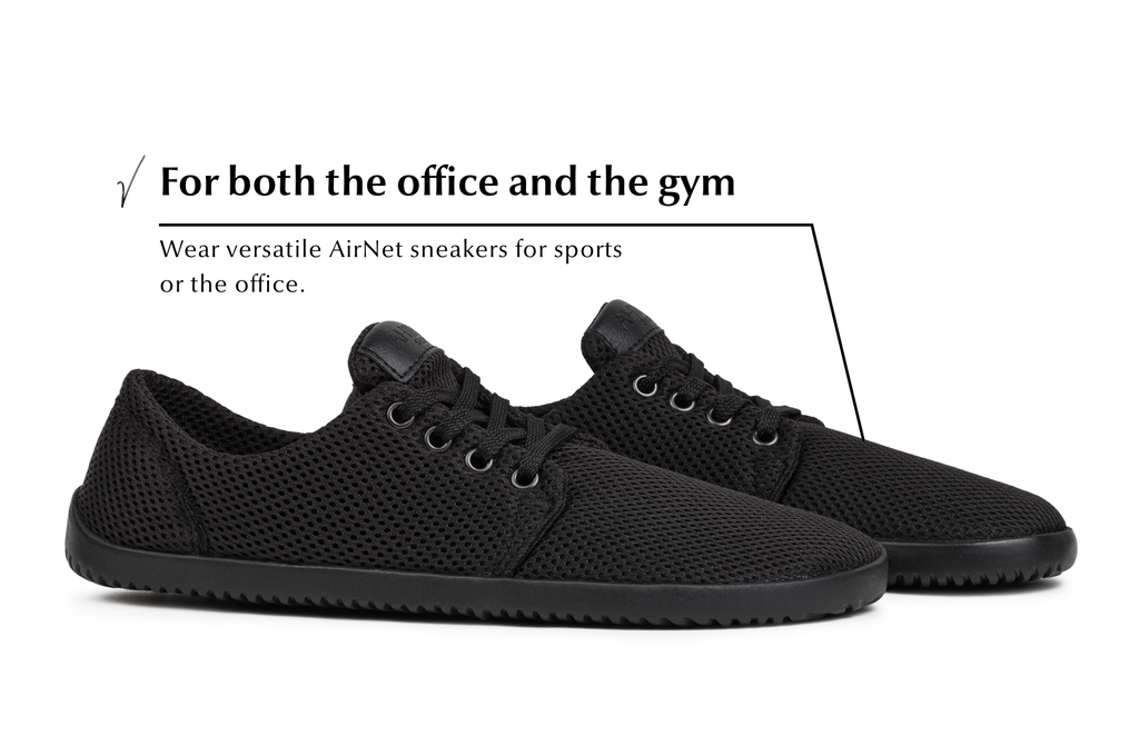 barefoot sneakers AirNet black