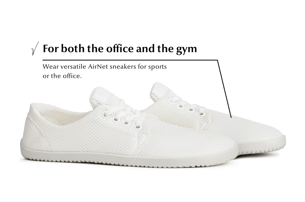 barefoot sneakers AirNet white
