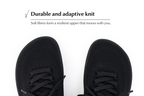 Barefoot Knit Sneakers Softy Black