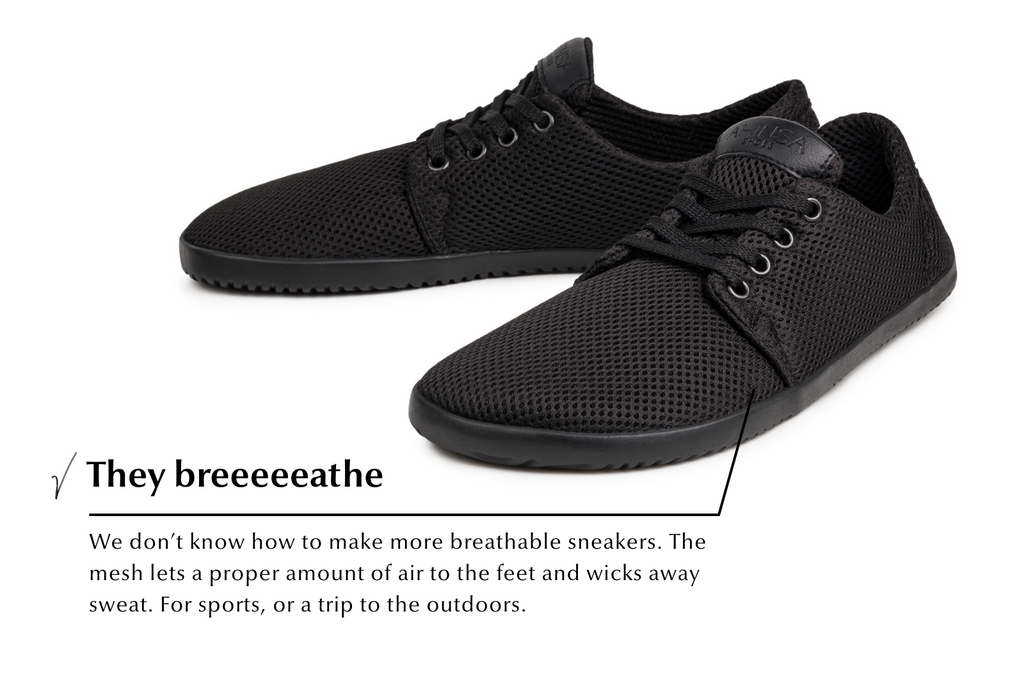 Comfort sneakers AirNet black