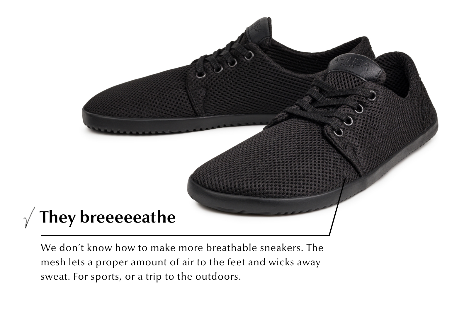Comfort sneakers AirNet black