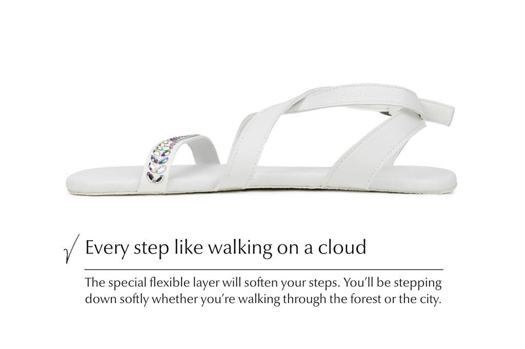 Comfort sandals Hava Preciosa white