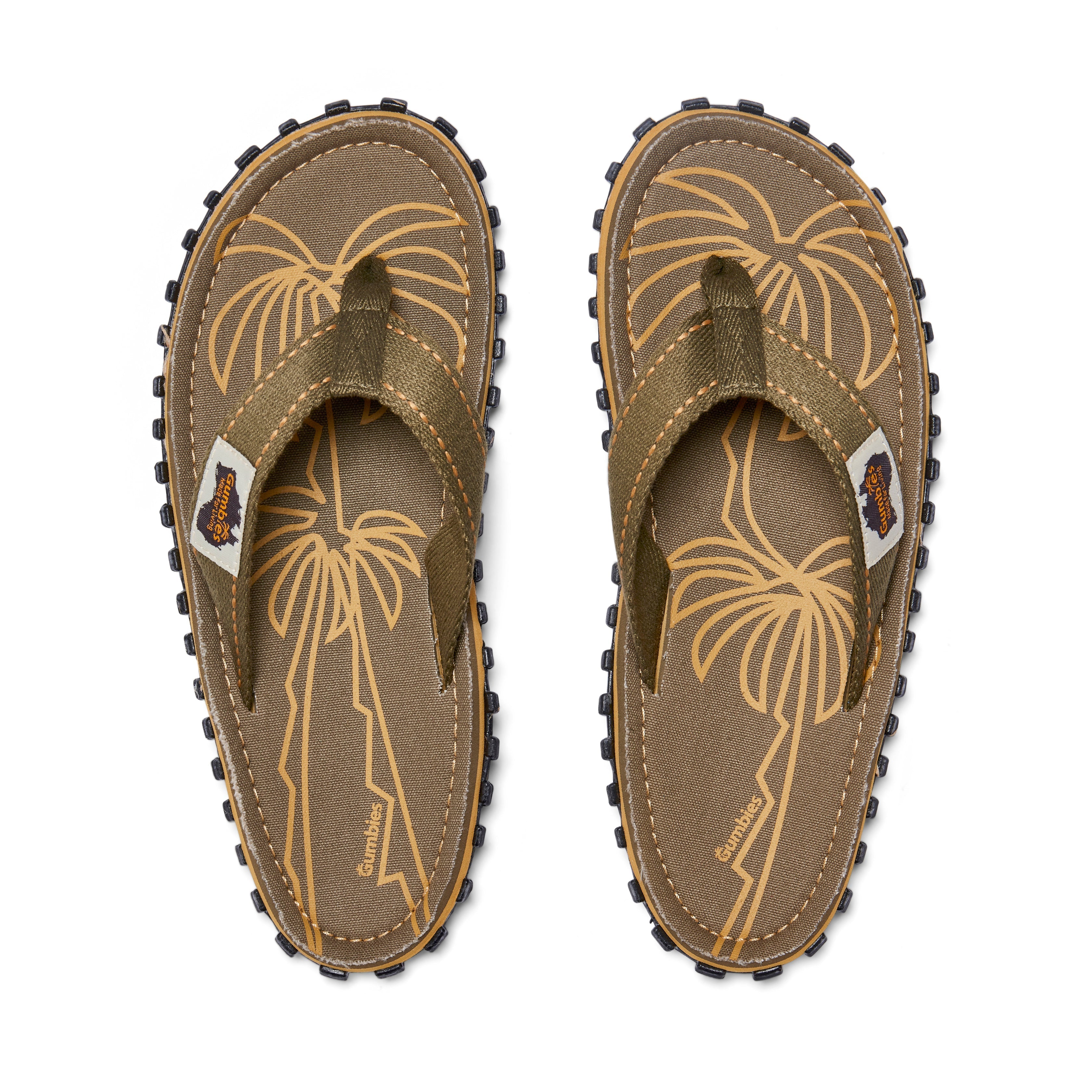 Islander Flip-Flops - Palm Leaf Khaki