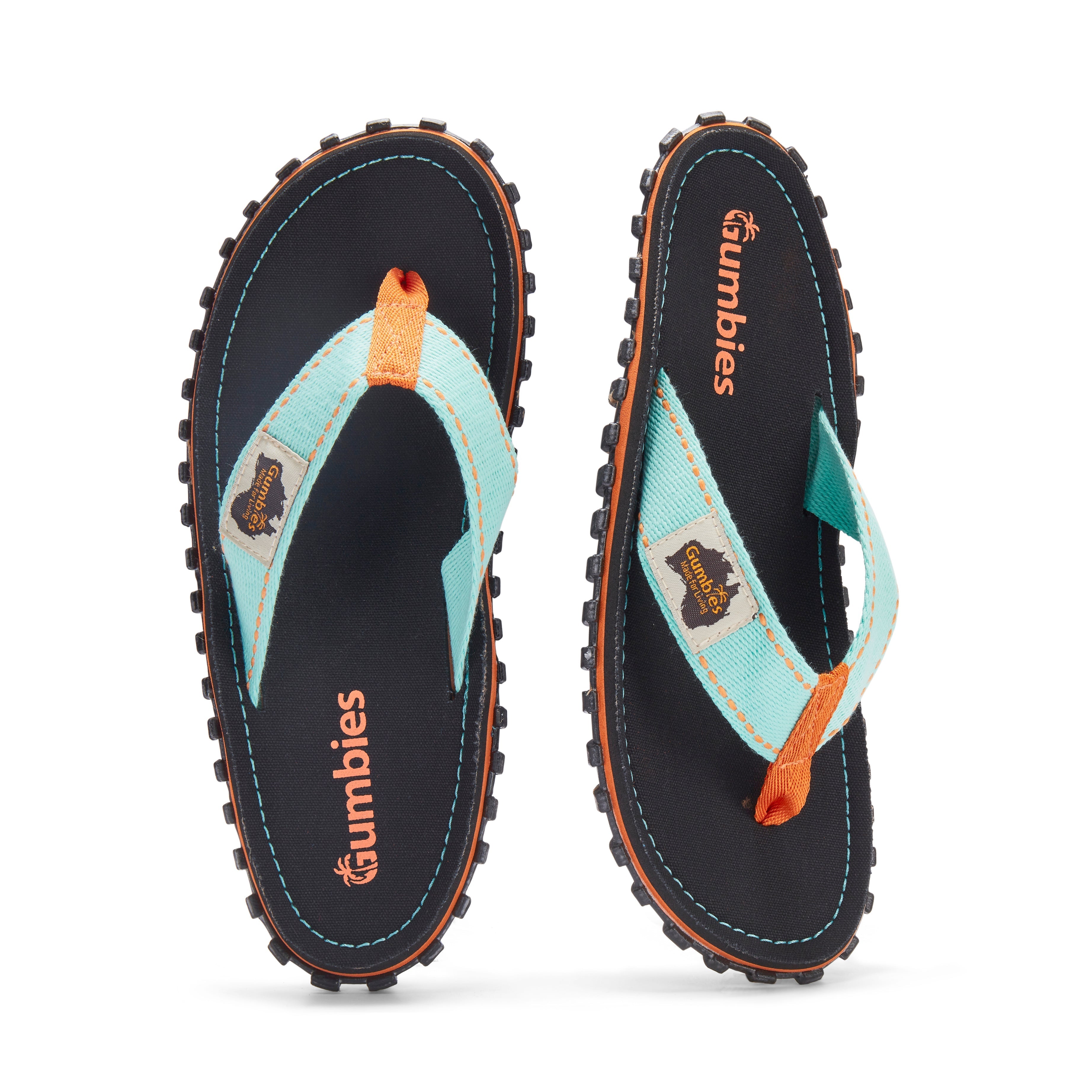 Islander Flip-Flops - Tricolor Black