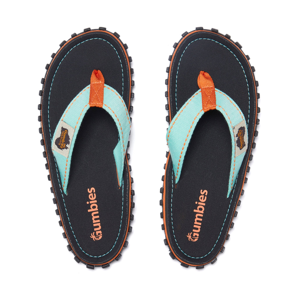 Islander Flip-Flops - Tricolor Black