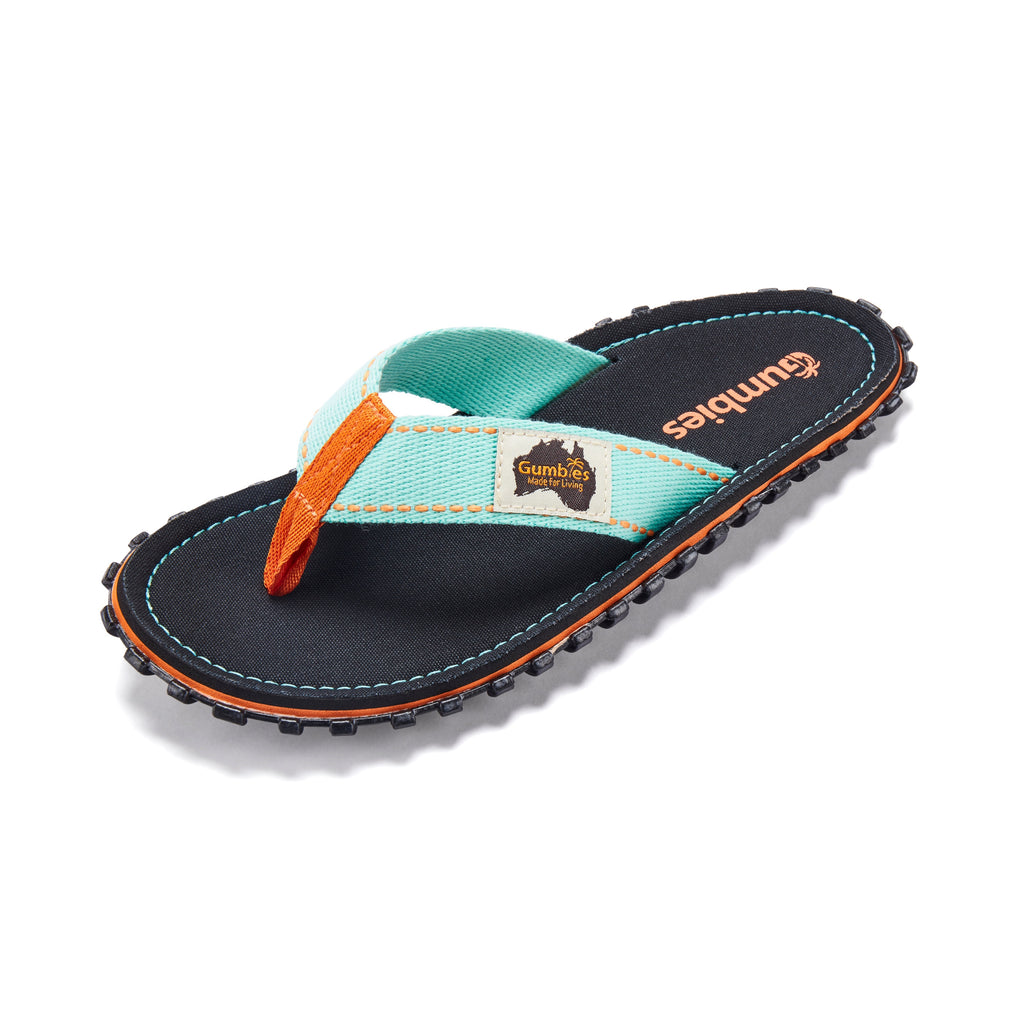 Islander Flip-Flops - Tricolor Black
