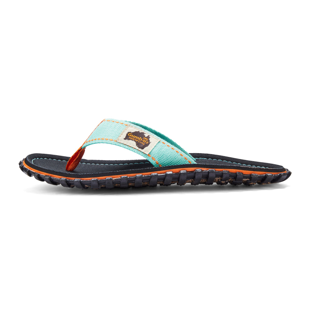 Islander Flip-Flops - Tricolor Black