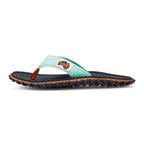 Islander Flip-Flops - Tricolor Black