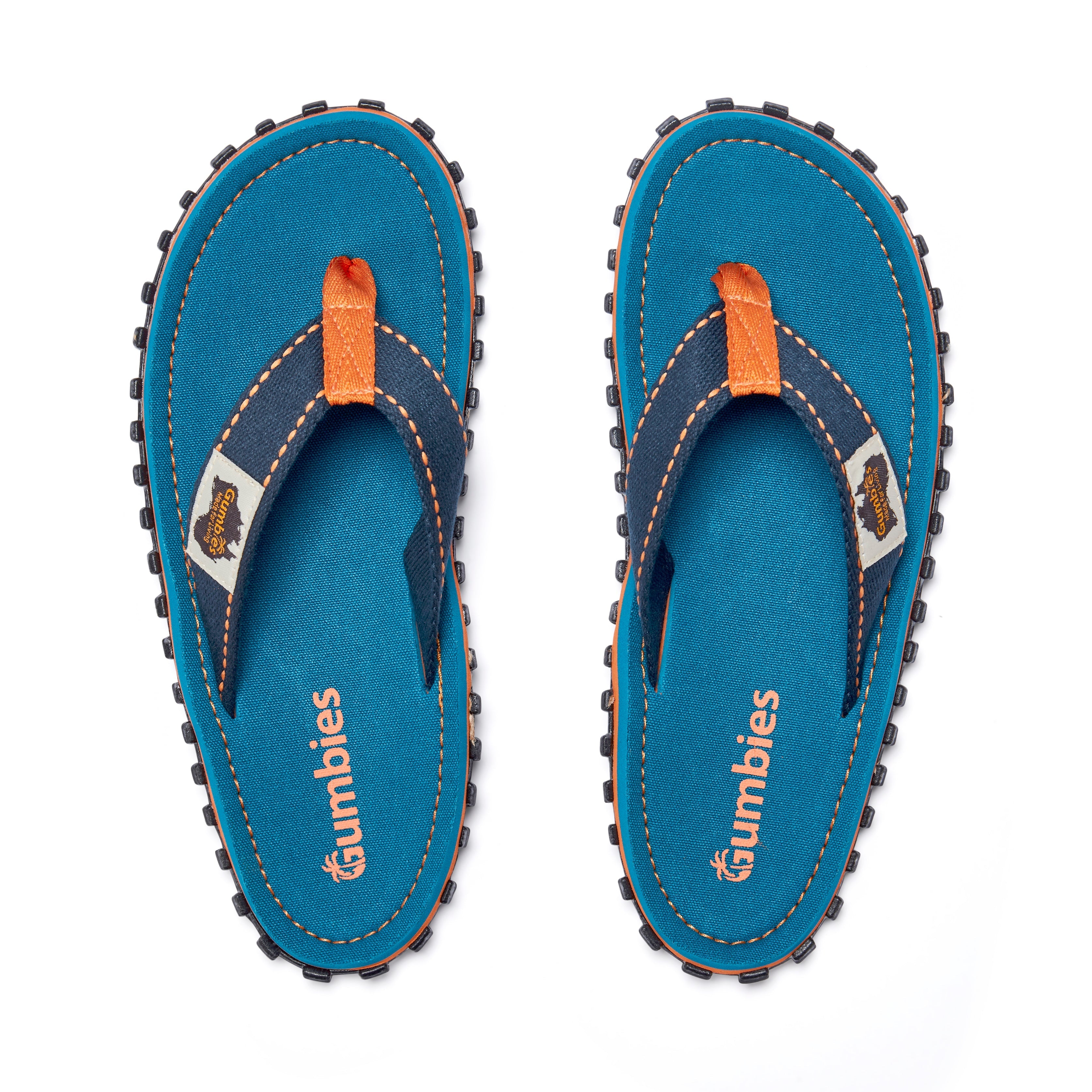 Islander Flip-Flops - Tricolor Blue