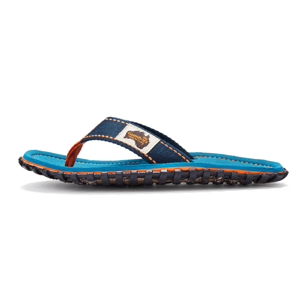 Islander Flip-Flops - Tricolor Blue