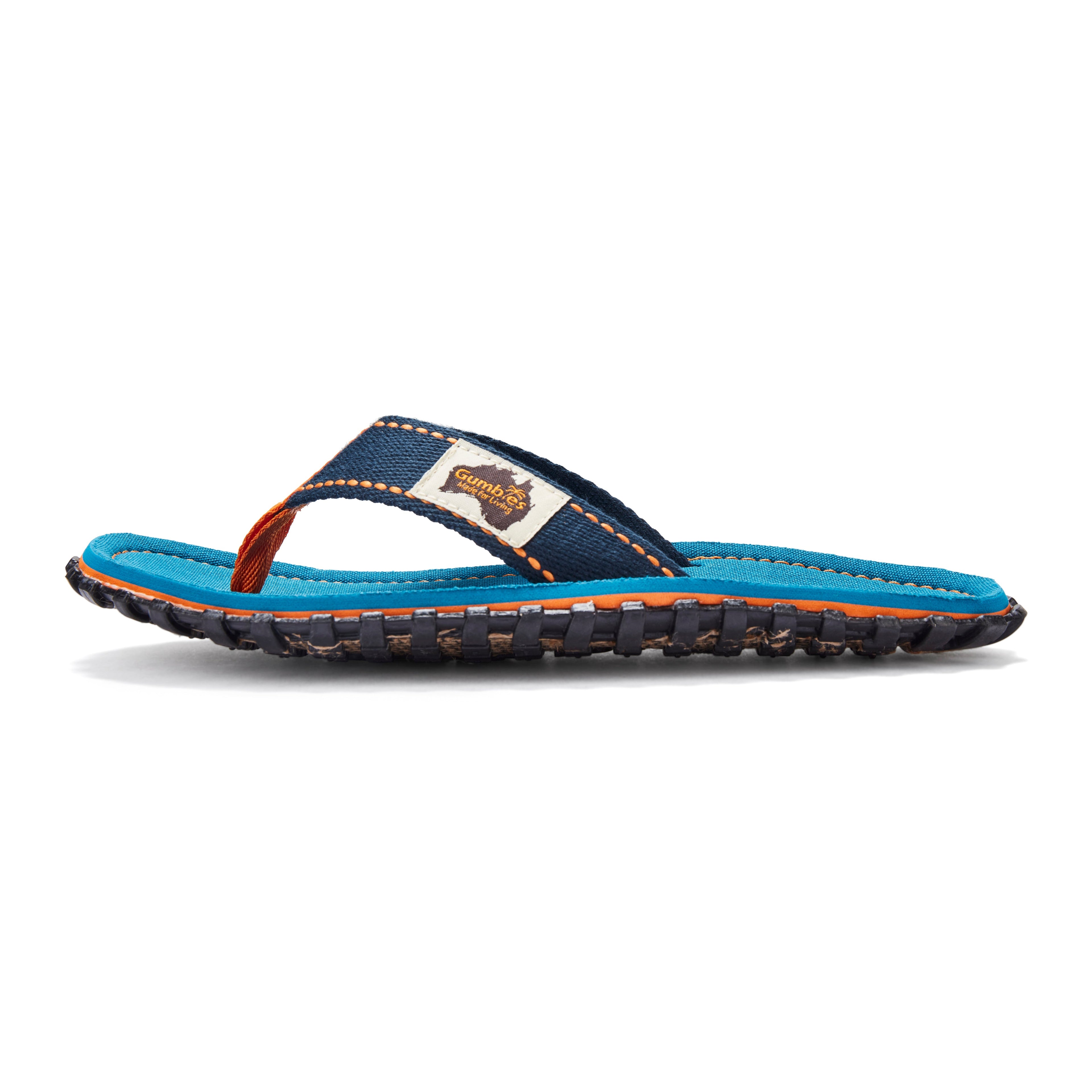 Islander Flip-Flops - Tricolor Blue