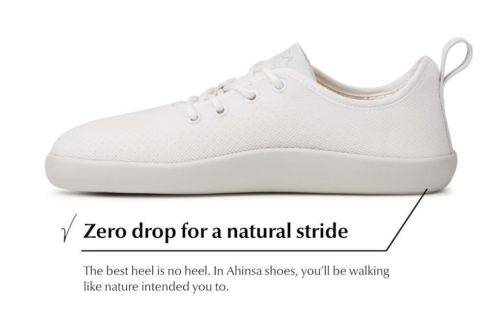 Flow white barefoot sneakers