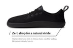 Flow black barefoot sneakers