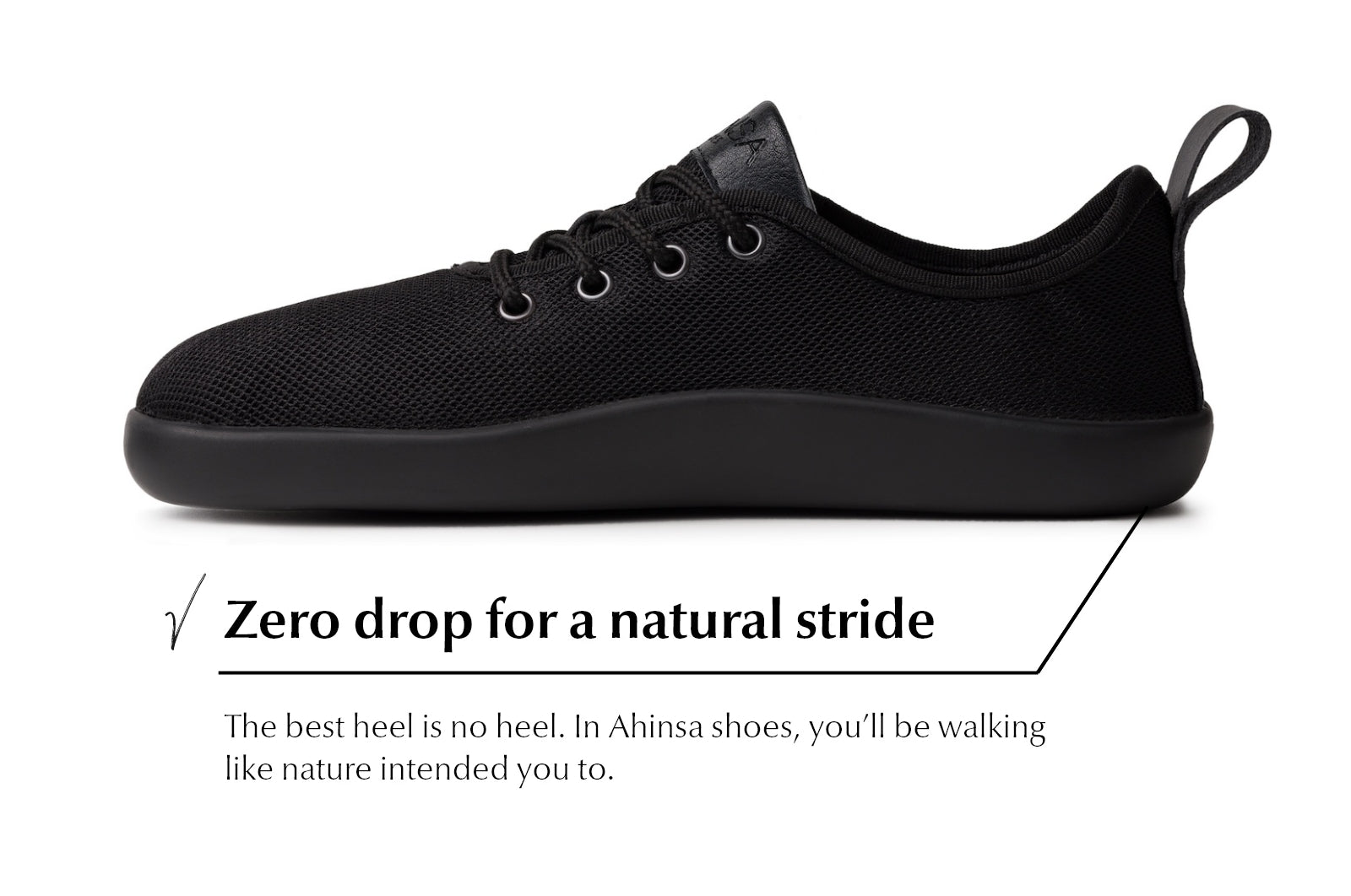 Flow black barefoot sneakers