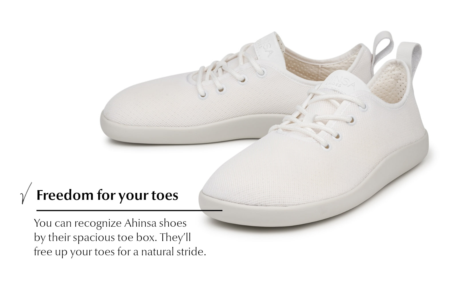 Flow Comfort white sneakers