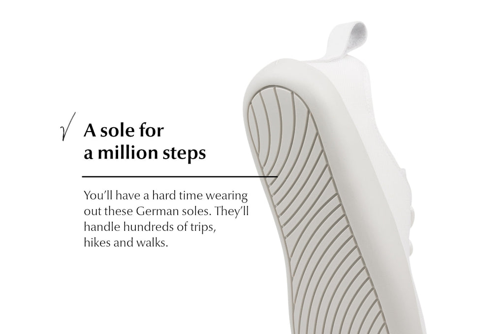 Flow white barefoot sneakers