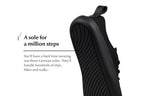 Flow Comfort black sneakers