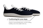 Flow Comfort navy sneakers