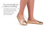 Barefoot dress shoes Chic rosegold