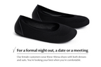 Barefoot Knit Ballet Flats Softy Black