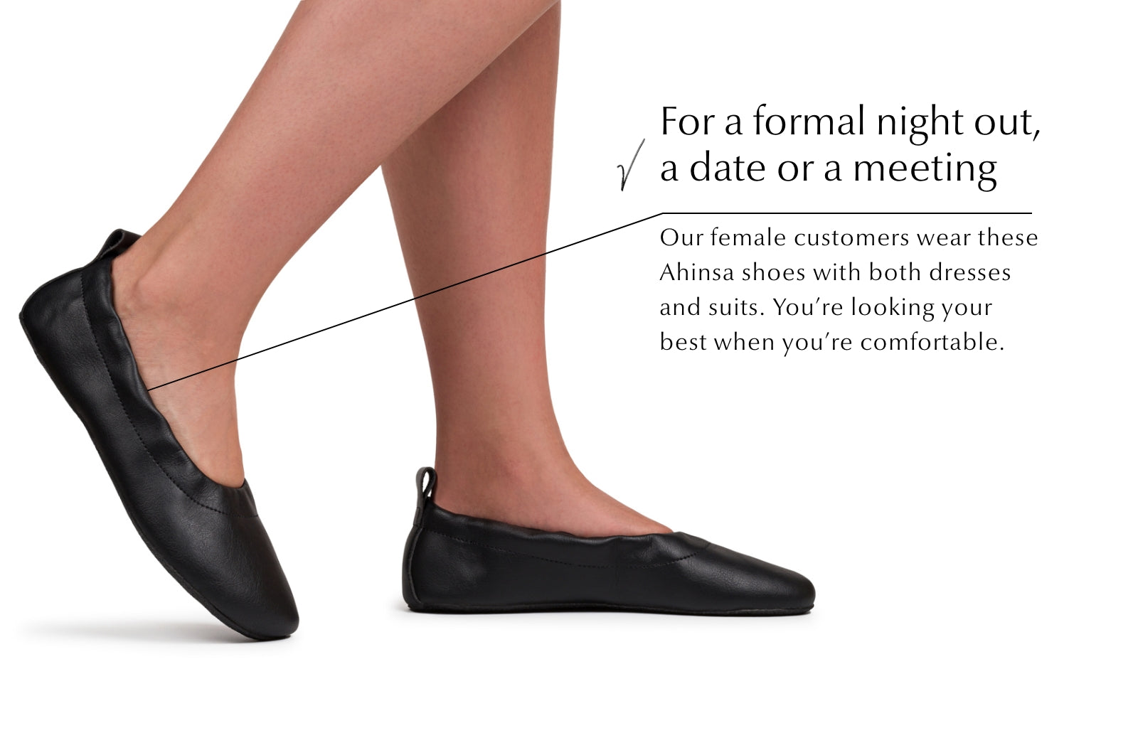 Barefoot dress shoes Chic Preciosa black