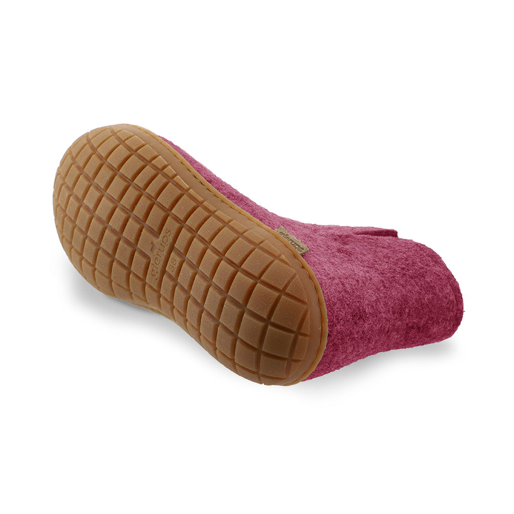 Boot with natural rubber sole - honey - Cranberry