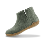Boot with natural rubber sole - honey - Moss