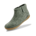 Boot with natural rubber sole - honey - Moss
